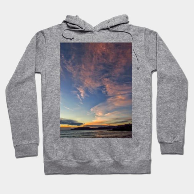 Pastel clouds at twilight Hoodie by Photography_fan